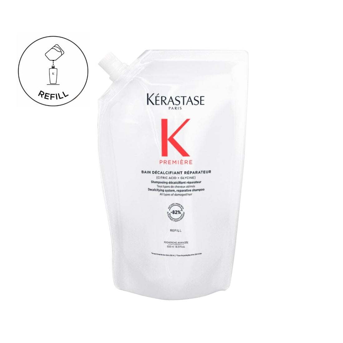 HairMNL Kérastase Premiere Decalcifying Damage Repair Shampoo Refill Pouch 500ml 