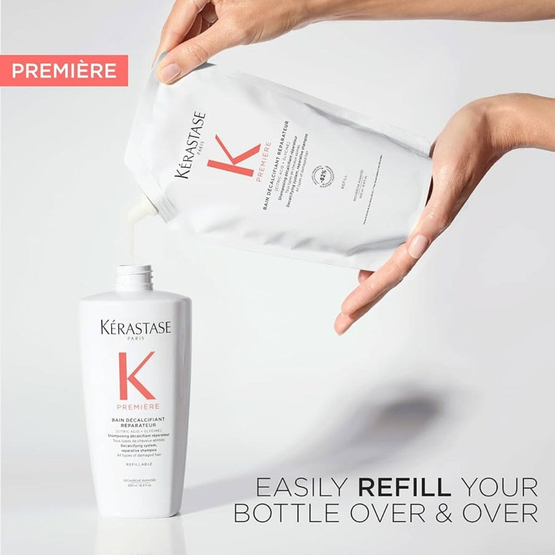 HairMNL Kérastase Premiere Decalcifying Damage Repair Shampoo Refill Pouch 500ml 