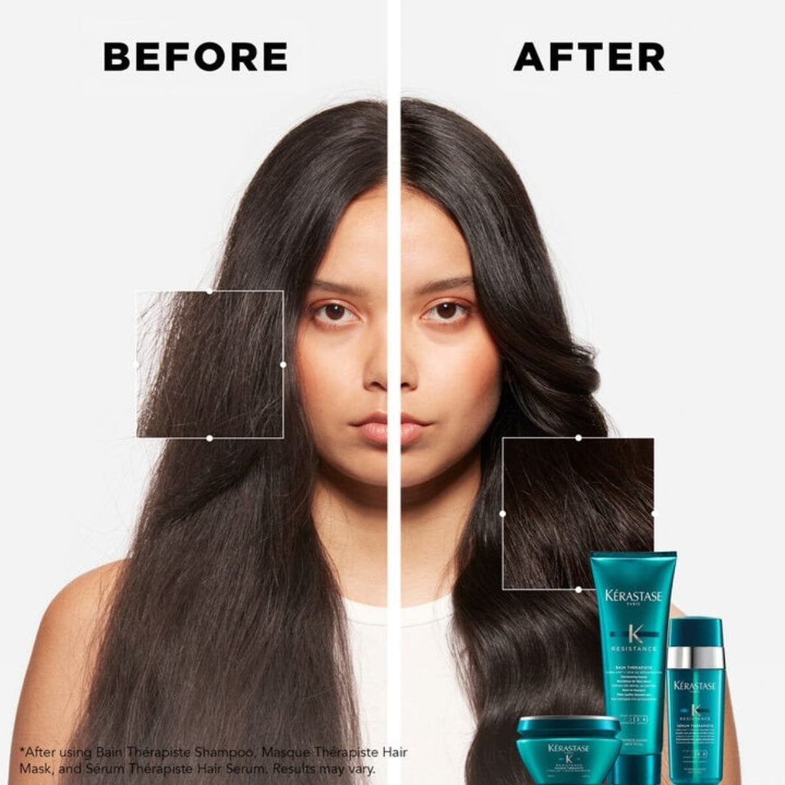 Kérastase Resistance Thérapiste Before & Ater - HairMNL