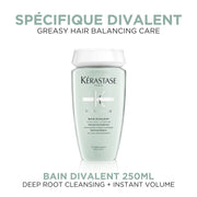 Kérastase Spécifique Divalent Anti-Oiliness Balancing Shampoo 250ml - HairMNL