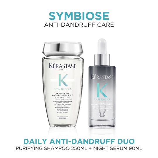 KÉRASTASE Kérastase Symbiose Anti-Dandruff Shampoo 250ml & Serum 90ml Duo
