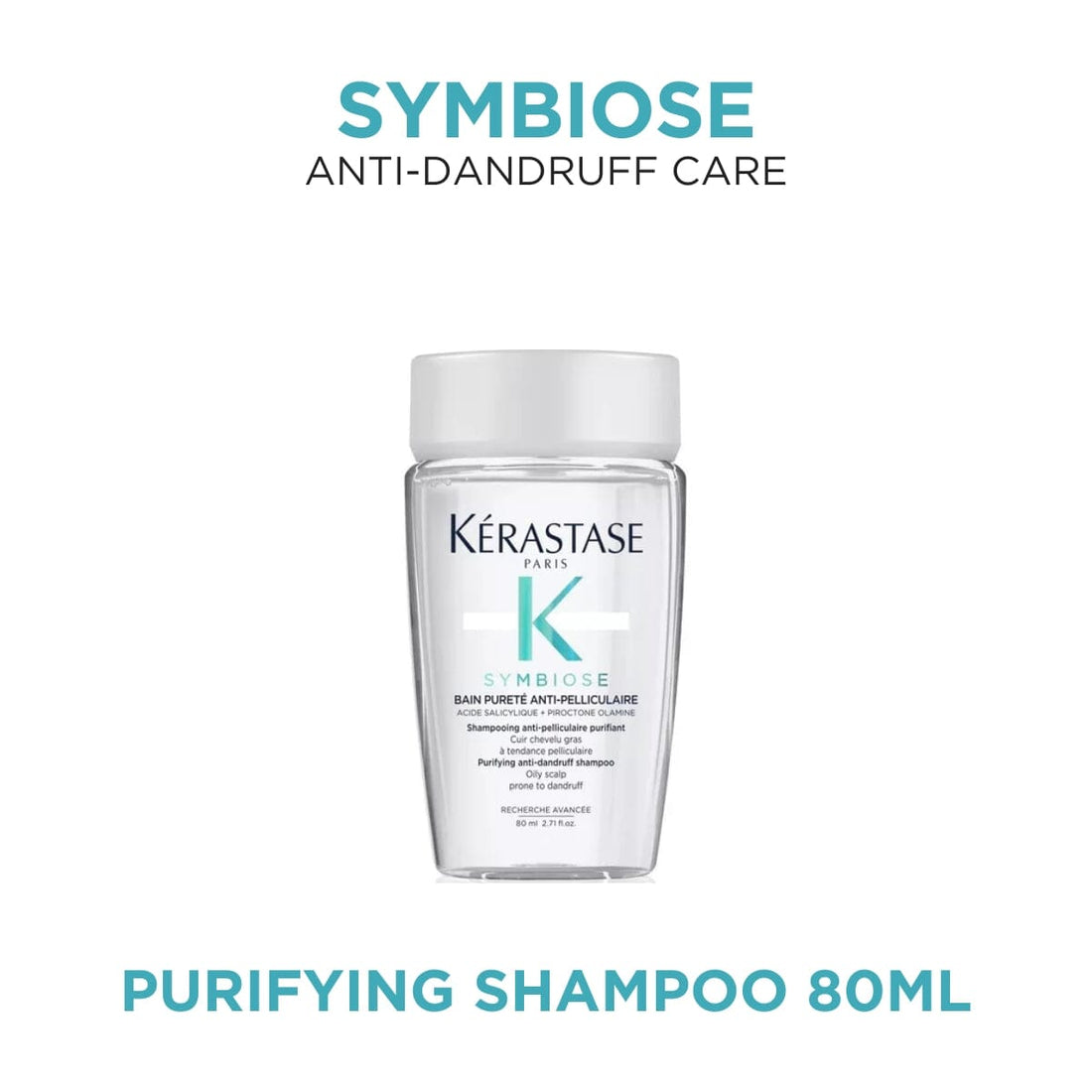 HairMNL Kérastase Symbiose Purifying Anti-Dandruff Shampoo 80ml - HairMNL