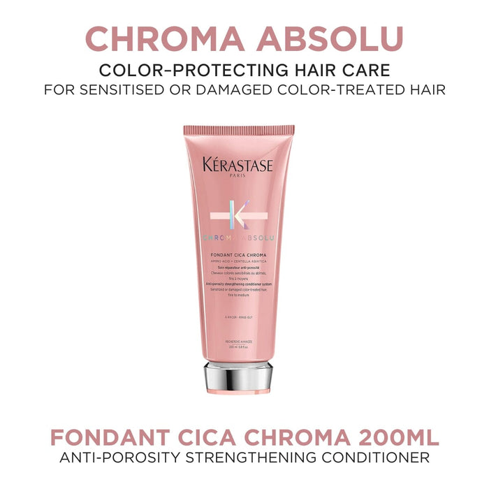 Kérastase Chroma Absolu Anti-Porosity Strengthening Conditioner 200ml - HairMNL