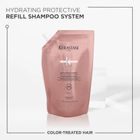 Kérastase Chroma Absolu Sulfate-Free Hydrating Protective Shampoo Refill Pouch (Thin Hair) 500ml