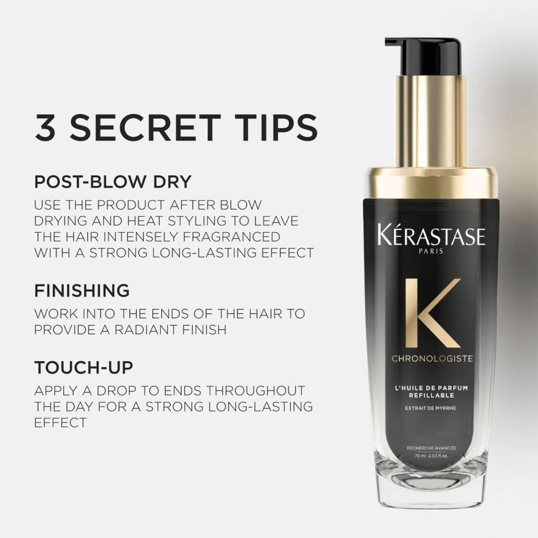 Kérastase Chronologiste Parfum Fragrance-In-Hair-Oil 75ml Refillable - HairMNL