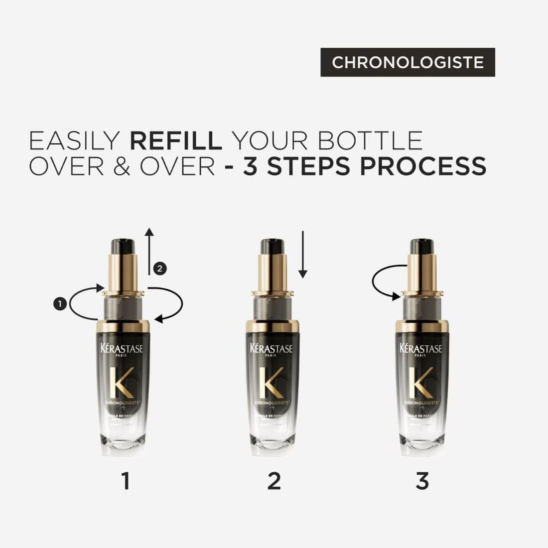 Kérastase Chronologiste Parfum Fragrance-In-Hair-Oil 75ml Refillable - HairMNL