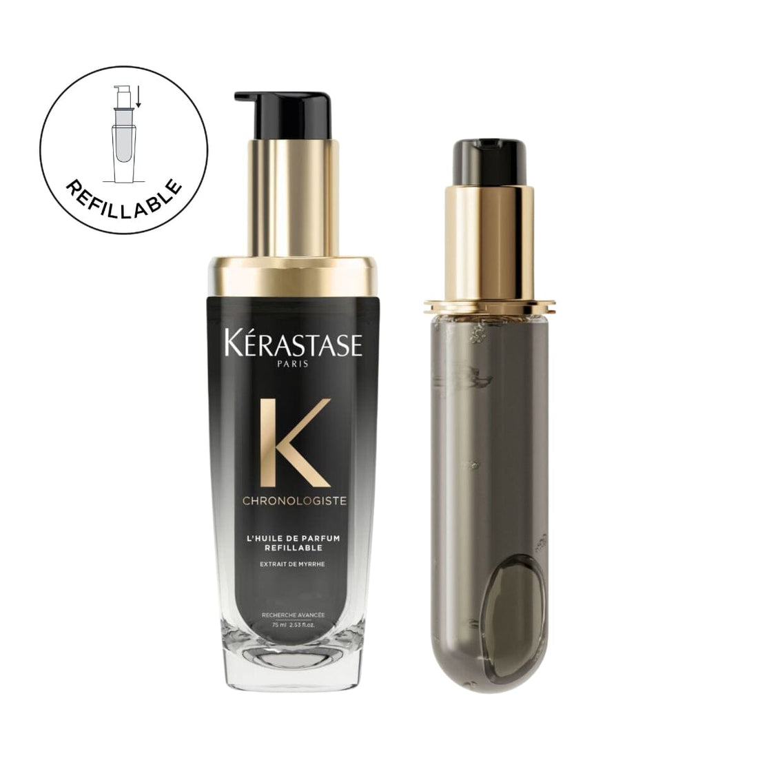 HairMNL KÉRASTASE Kérastase Chronologiste Parfum Fragrance-In-Hair-Oil Refill Duo 75ml 