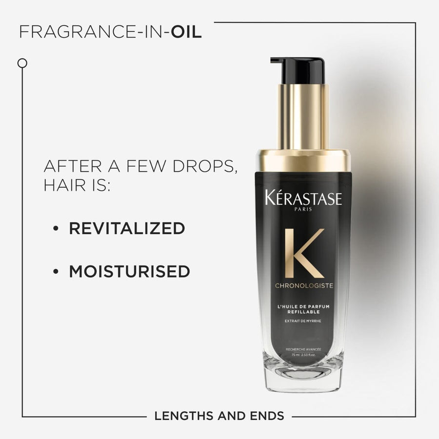 HairMNL KÉRASTASE Kérastase Chronologiste Parfum Fragrance-In-Hair-Oil Refill Duo 75ml 