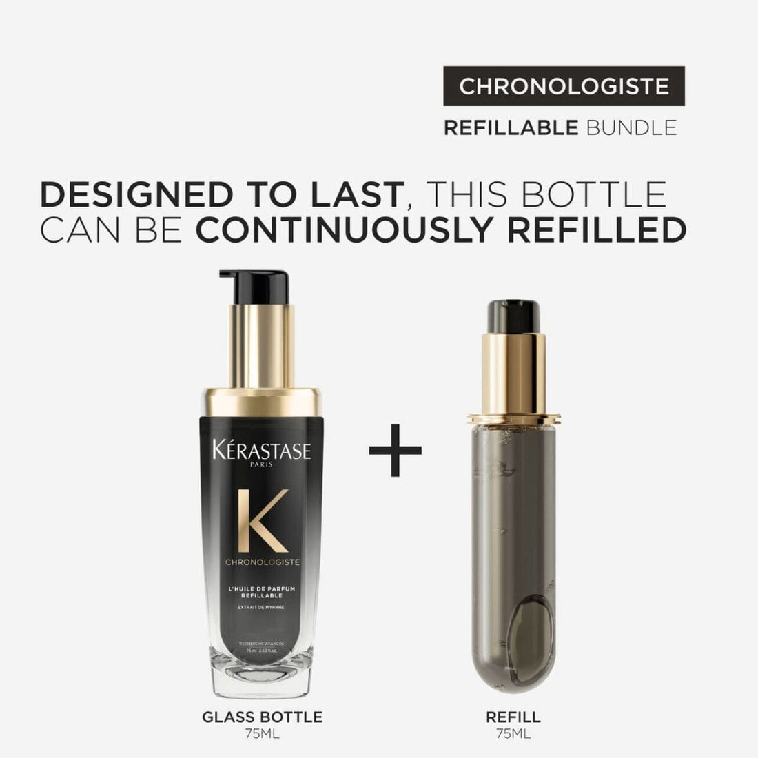 HairMNL KÉRASTASE Kérastase Chronologiste Parfum Fragrance-In-Hair-Oil Refill Duo 75ml 