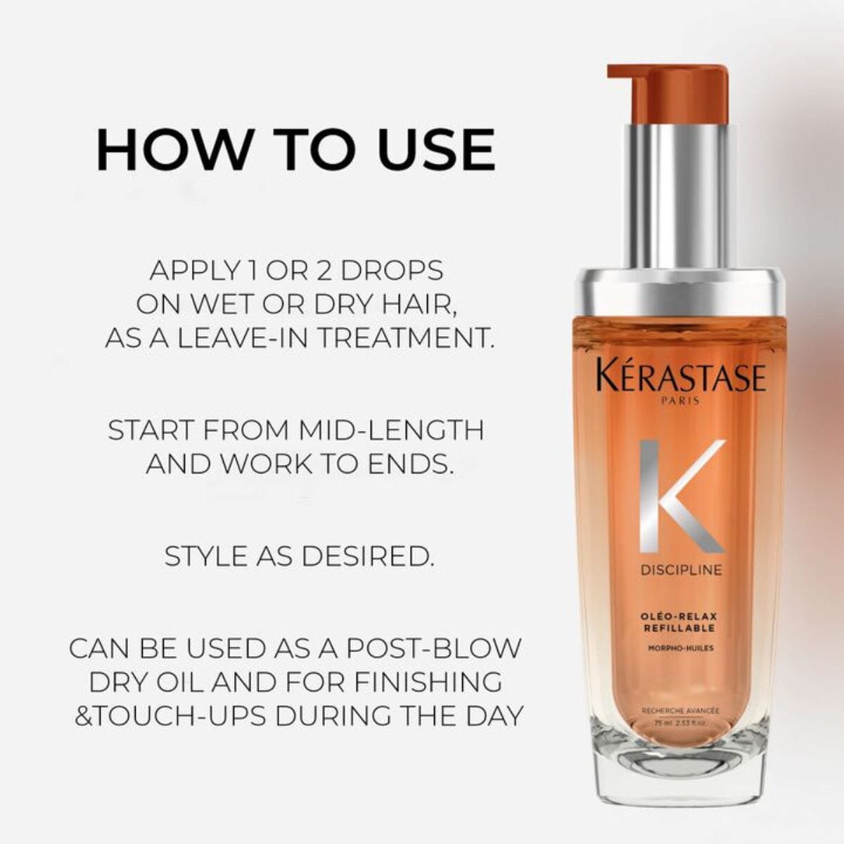 Kérastase Discipline Oléo-Relax Hair Oil - HairMNL
