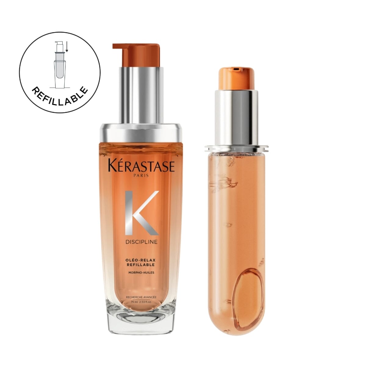 Kérastase Discipline Oléo-Relax Hair Oil Refill Duo 75ml - HairMNL