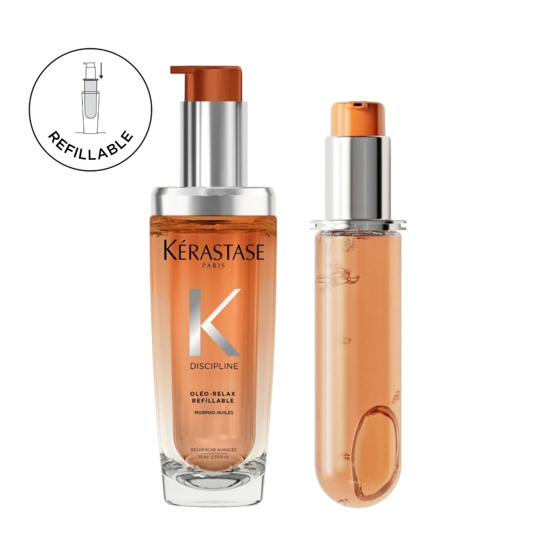 Kérastase Discipline Oléo-Relax Hair Oil Refill Duo 75ml