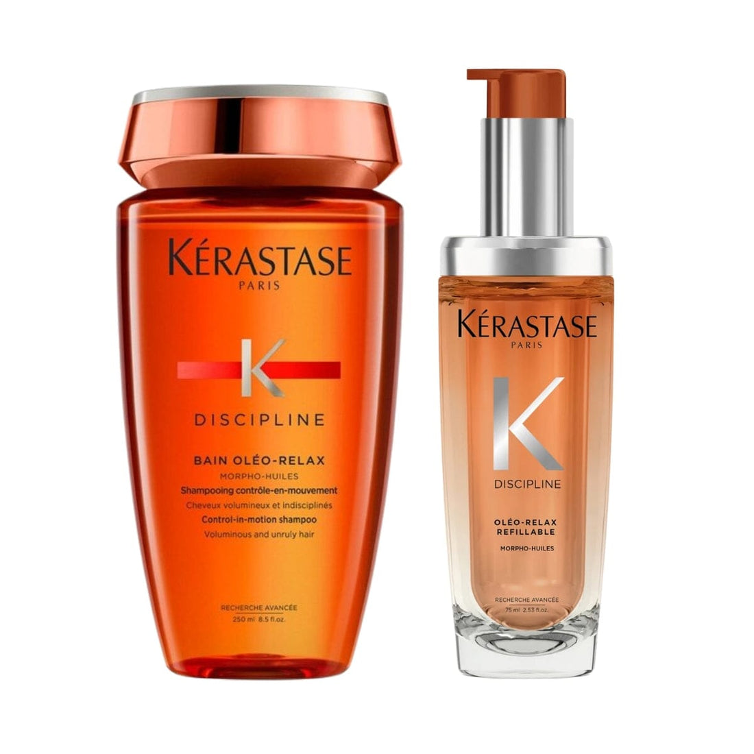 Kérastase Discipline Oléo-Relax Shampoo & Oil Duo - HairMNL