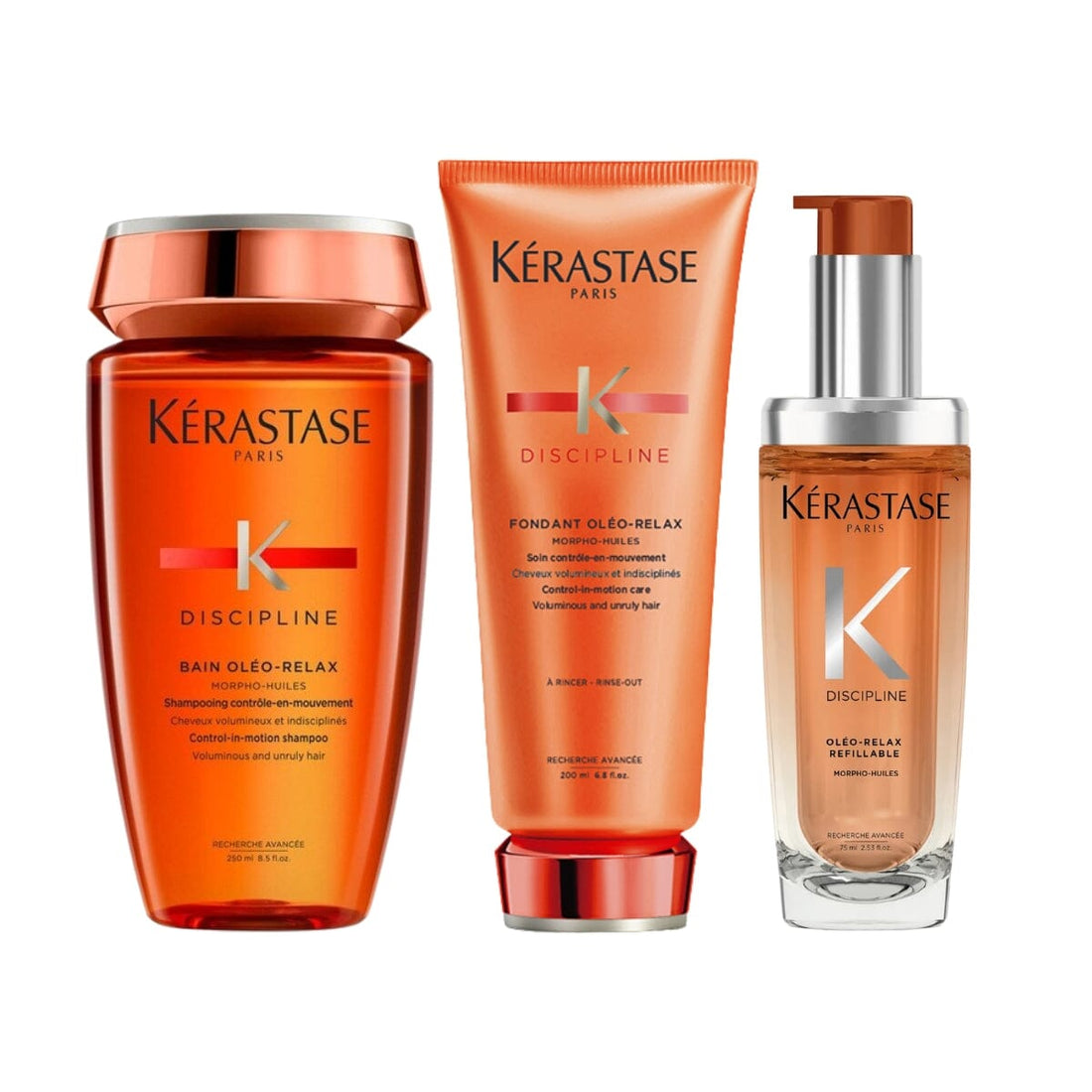 Kérastase Discipline Oléo-Relax Voluminous and Unruly Hair Ritual - HairMNL