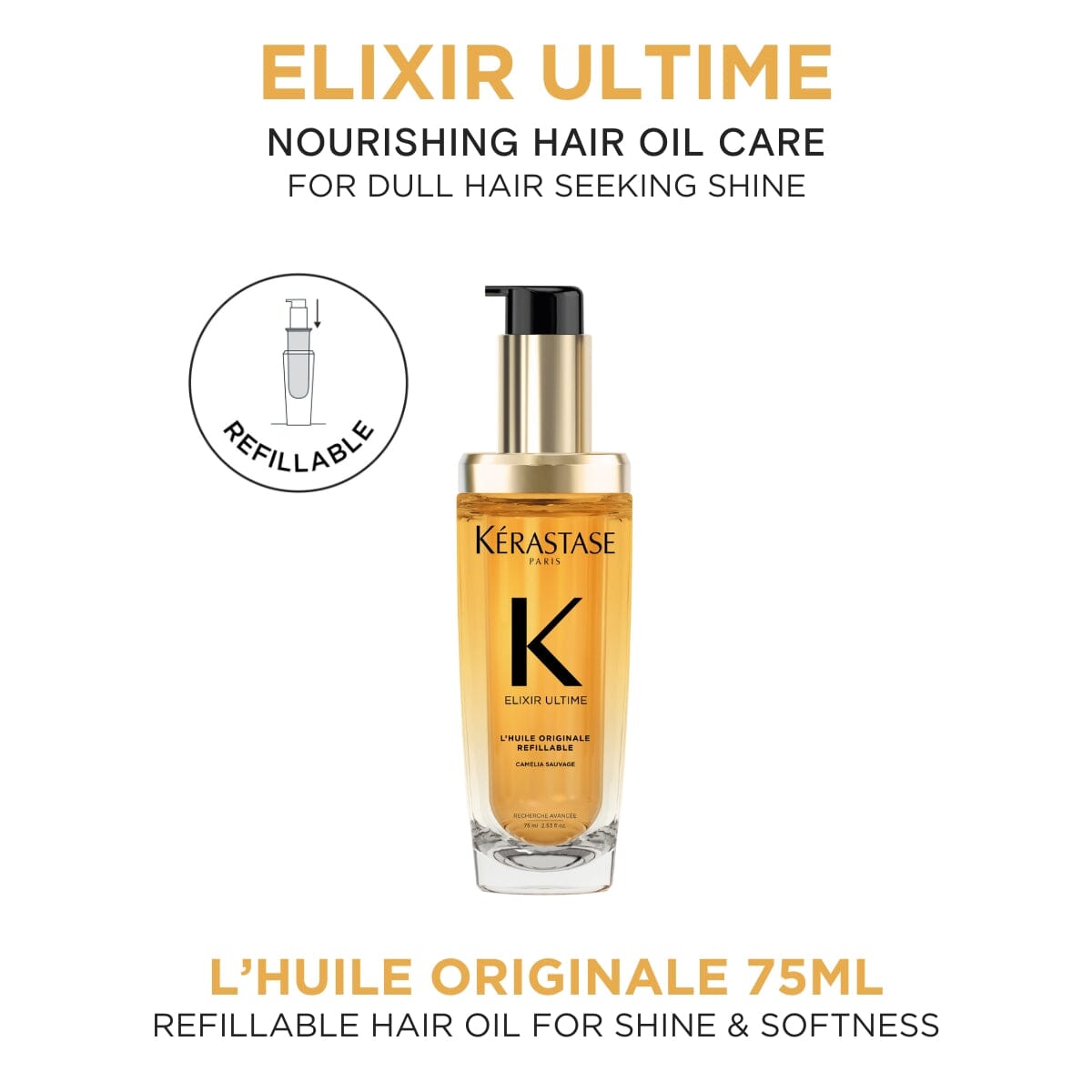 Kérastase Elixir Ultime Original Hair Oil For Shine - HairMNL