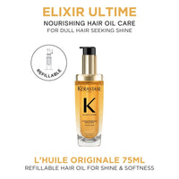 Kérastase Elixir Ultime Original Hair Oil Refillable 75ml - HairMNL