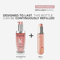 Kérastase Chroma Absolu Radiance Hair Oil Refillable Bundle
