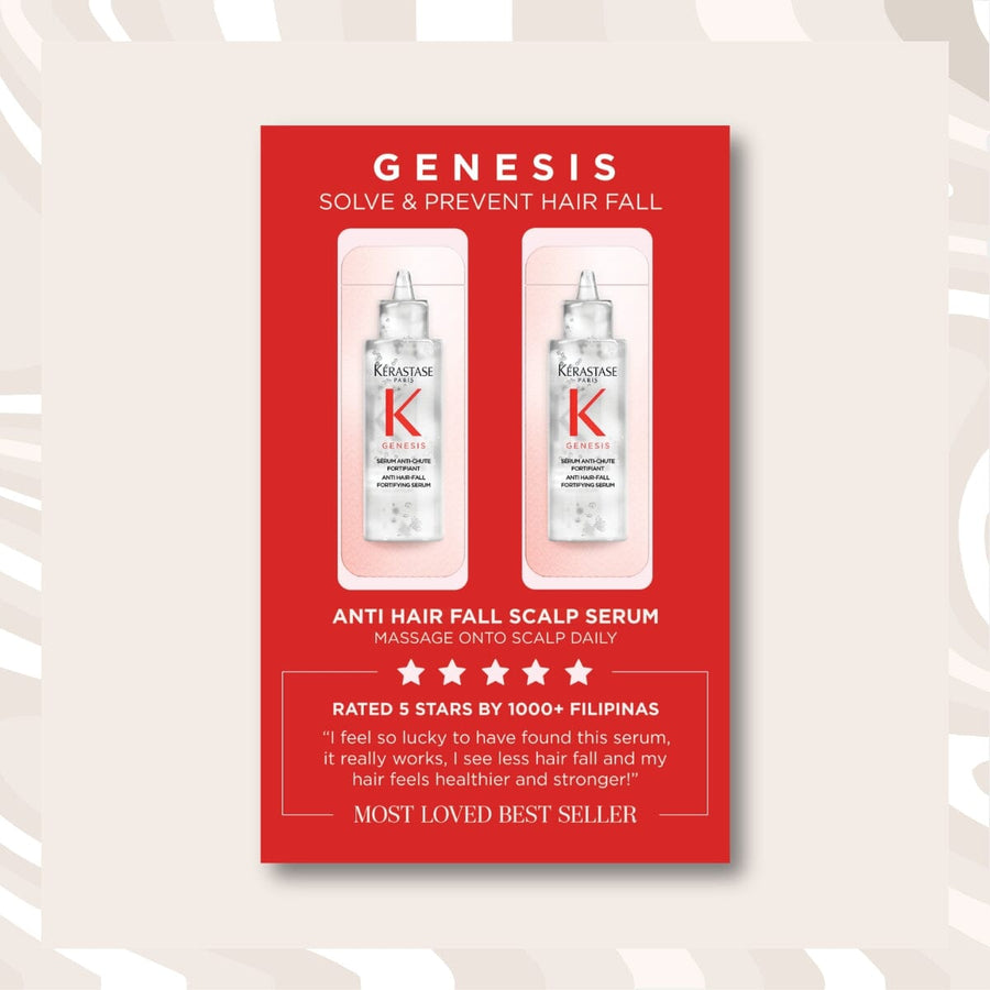 Kérastase Genesis Anti Hair-Fall Fortifying Serum Duo Sample 3.5ml - HairMNL Reward