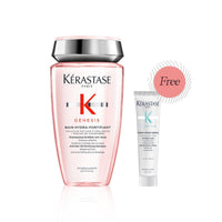 HairMNL Kérastase Genesis Anti Hair-Fall Fortifying Shampoo for Thick Hair 250ml with Free Symbiose Conditioner 30ml
