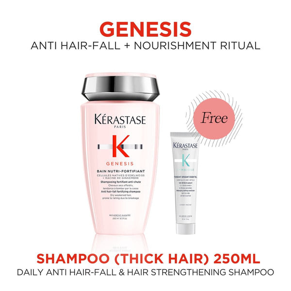 Kérastase Genesis Anti Hair-Fall Fortifying Shampoo for Thick Hair 250ml