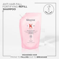 Kérastase Genesis Anti Hair-Fall Fortifying Shampoo for Thin Hair Refill Pouch 500ml