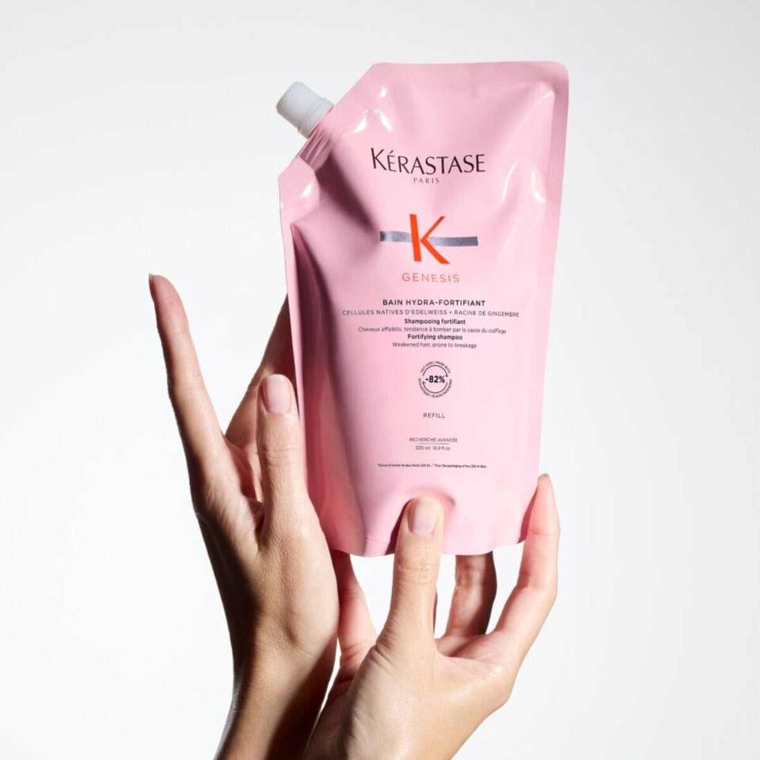 Kérastase Genesis Anti Hair-Fall Fortifying Shampoo for Thin Hair Refill Pouch 500ml