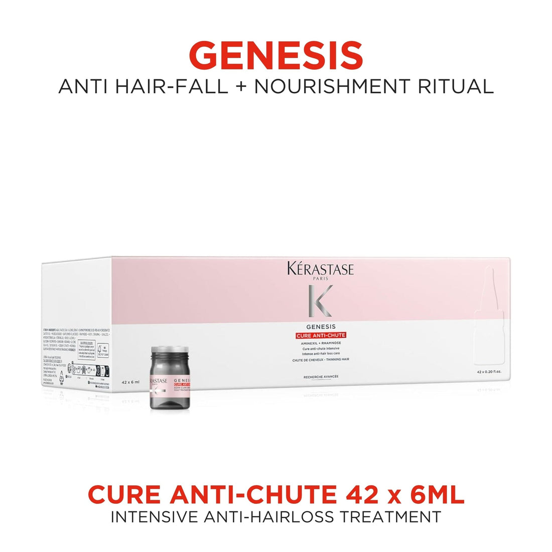 Kérastase Genesis Cure Anti-Chute Anti-Hairloss Treatment 6ml x 42 - HairMNL