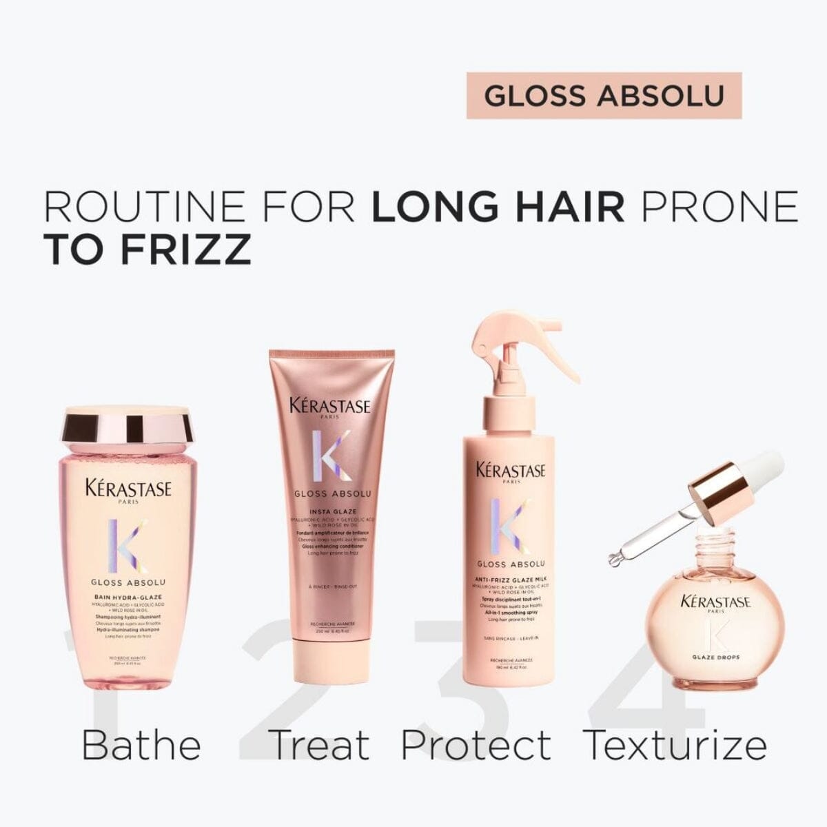 Kérastase Gloss Absolu Anti-Frizz Glaze Ritual - HairMNL
