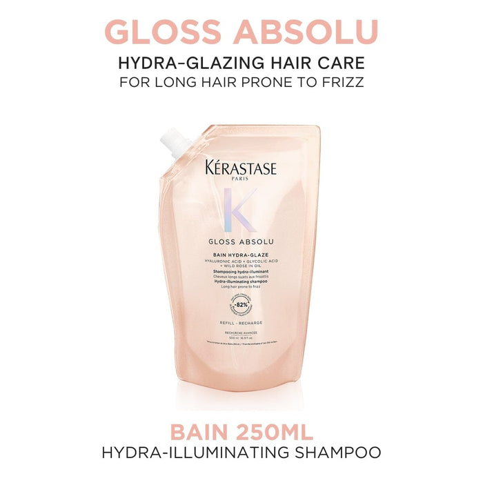 HairMNL Kérastase Gloss Absolu Hydra-Illuminating Shampoo Refill Pouch 500ml