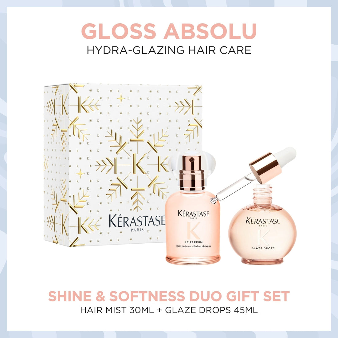 Shop Kérastase Gloss Absolu Mist Duo Holiday Gift Set at HairMNL