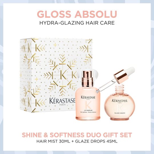 Shop Kérastase Gloss Absolu Mist Duo Holiday Gift Set at HairMNL