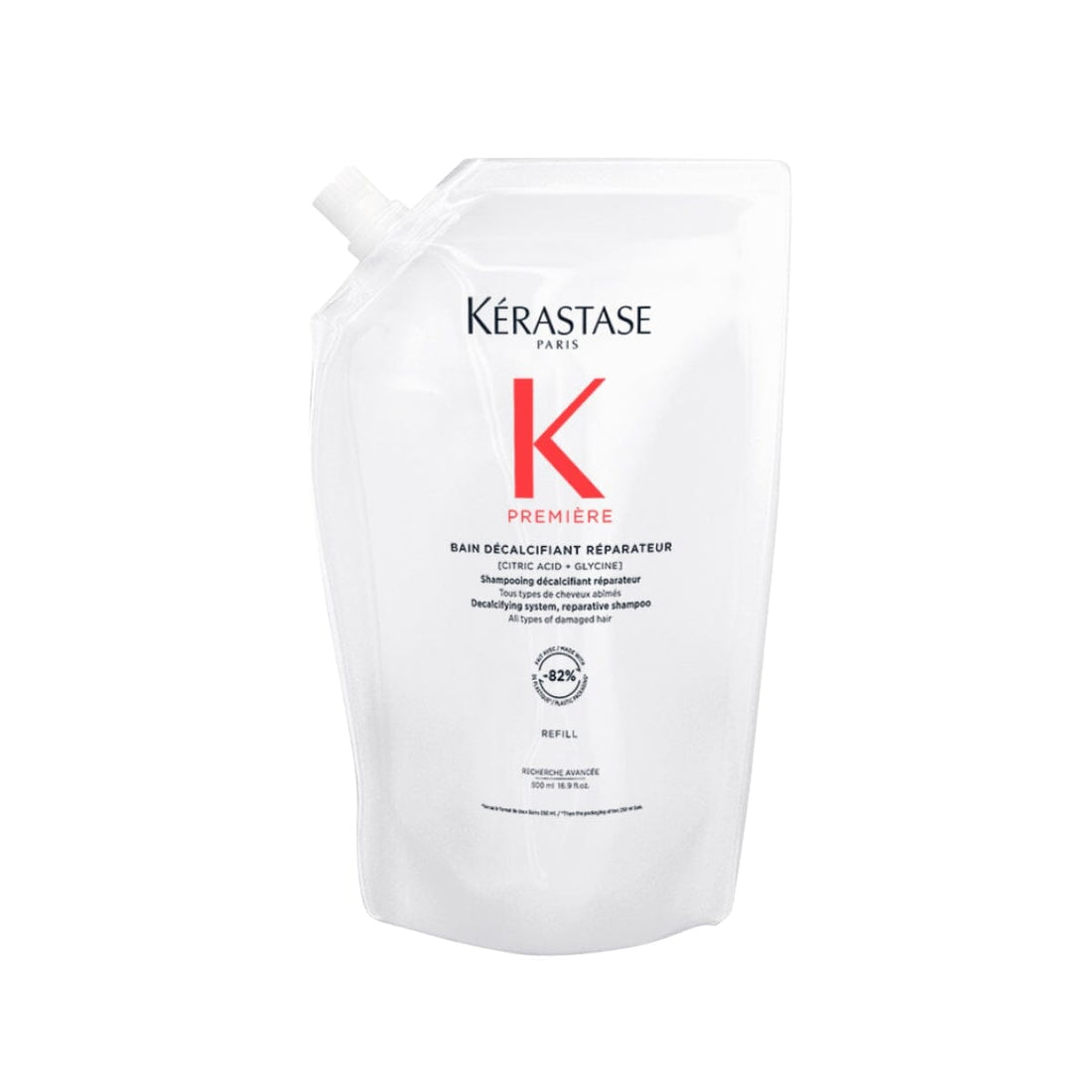 HairMNL KÉRASTASE Kérastase Premiere Decalcifying Damage Repair Shampoo 500ml Refill Pouch 