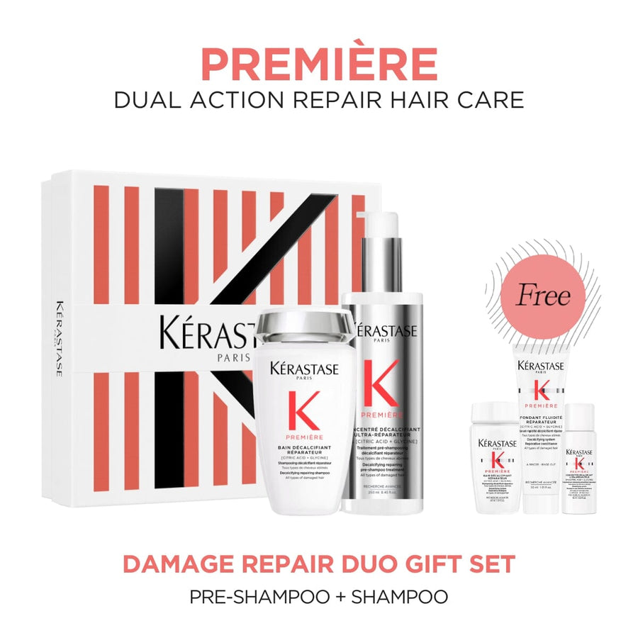 Kérastase Premiere Decalcifying Damage Repair Duo Luxury Gift Set with Free Premiere Sample Set - HairMNL