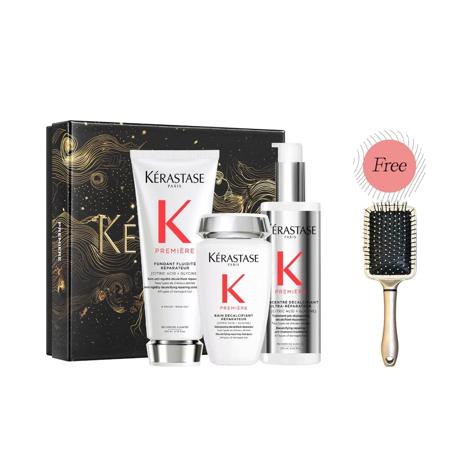 HairMNL KÉRASTASE Kérastase Premiere Dual Action Repair Holiday Gift Set (Thin Hair) FREE Hair Brush + Gift Set 
