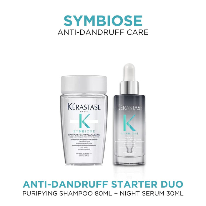 Kérastase Symbiose Anti-Dandruff Shampoo & Serum Duo Travel Sizes - HairMNL