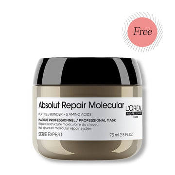 HairMNL Promo » FREE L'Oréal Professionnel Serie Expert Absolut Repair Molecular Rinse-Off Masque 75ml (100% off) 