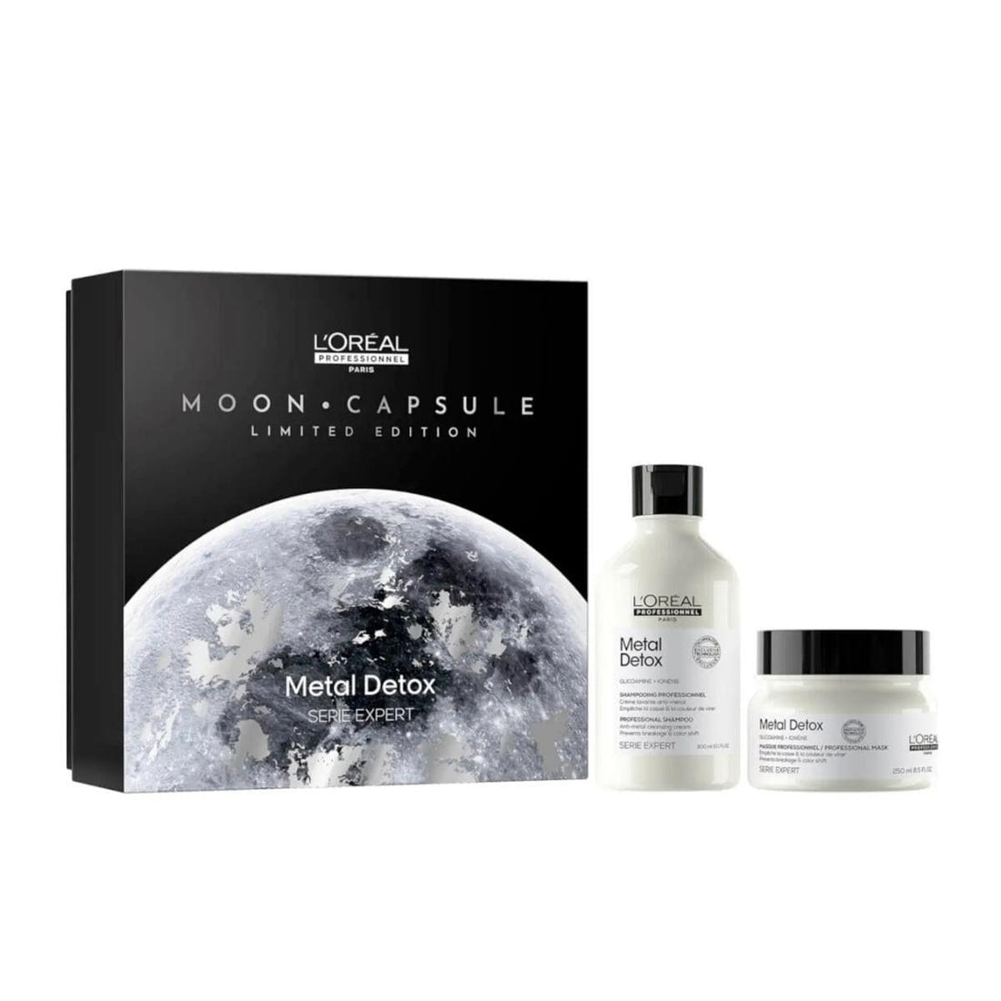 L'Oréal Professionnel Serie Expert Metal Detox Duo Moon Capsule Holiday Gift Set - HairMNL