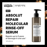 L'Oréal Serie Expert Absolut Repair Molecular Rinse-Off Serum 250ml - HairMNL