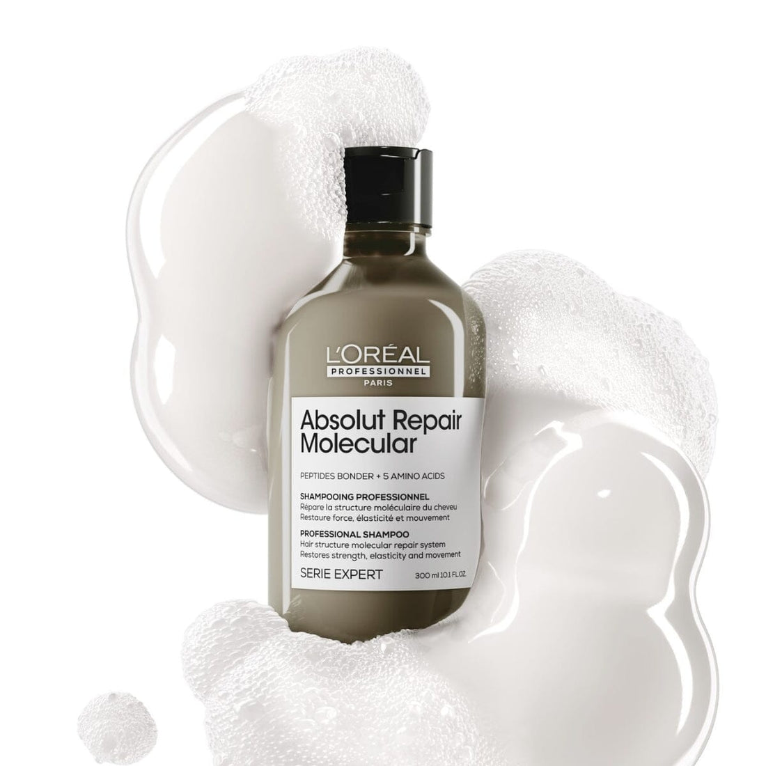 L'Oréal Serie Expert Absolut Repair Molecular Sulfate-Free Shampoo 300ml - HairMNL