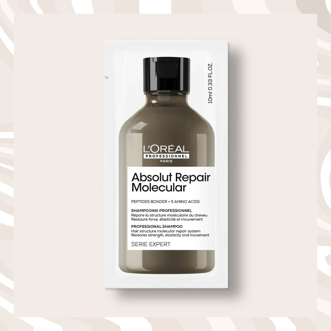 L'Oréal Pro Serie Expert Absolut Repair Molecular Sulfate-Free Shampoo 10ml - HairMNL Reward