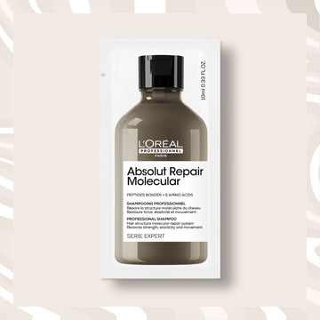 L'Oréal Pro Serie Expert Absolut Repair Molecular Sulfate-Free Shampoo 10ml - HairMNL Reward