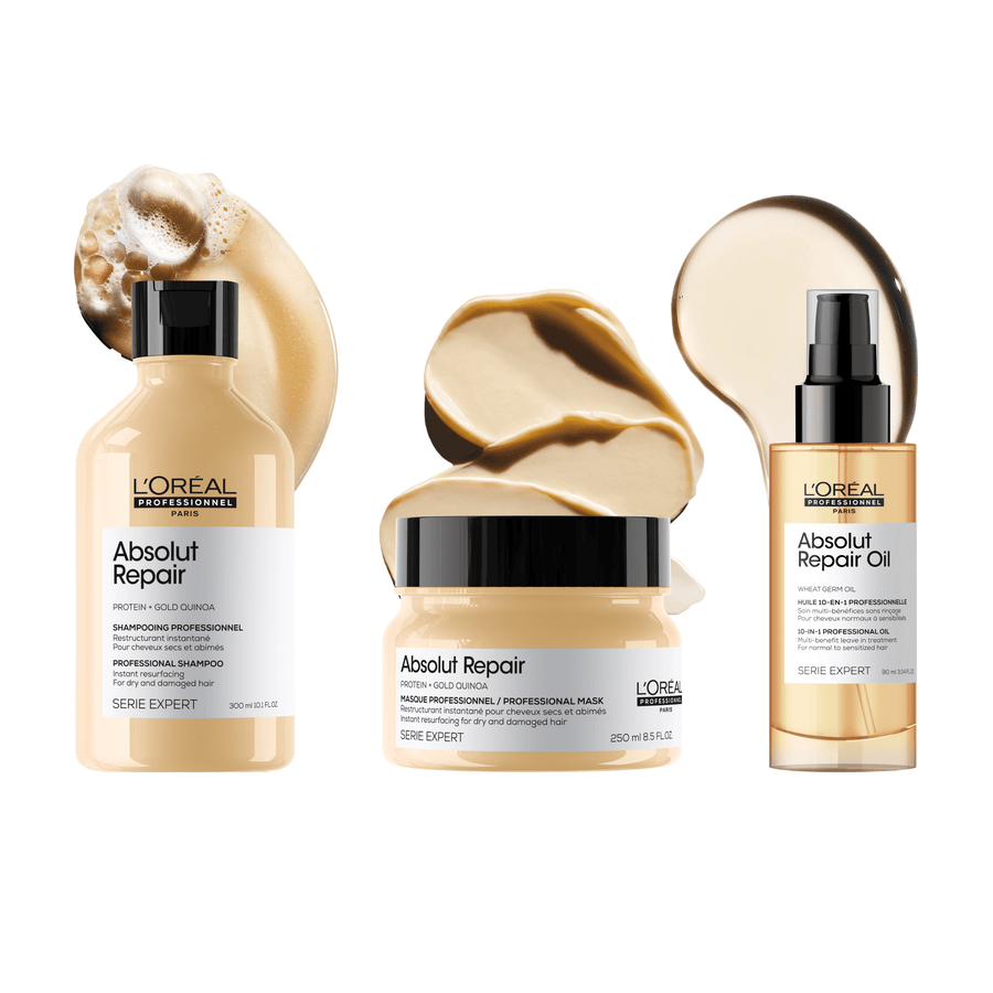 L'Oréal Professionnel Absolut Repair Damage Repair Holiday Gift Set Texture - HairMNL