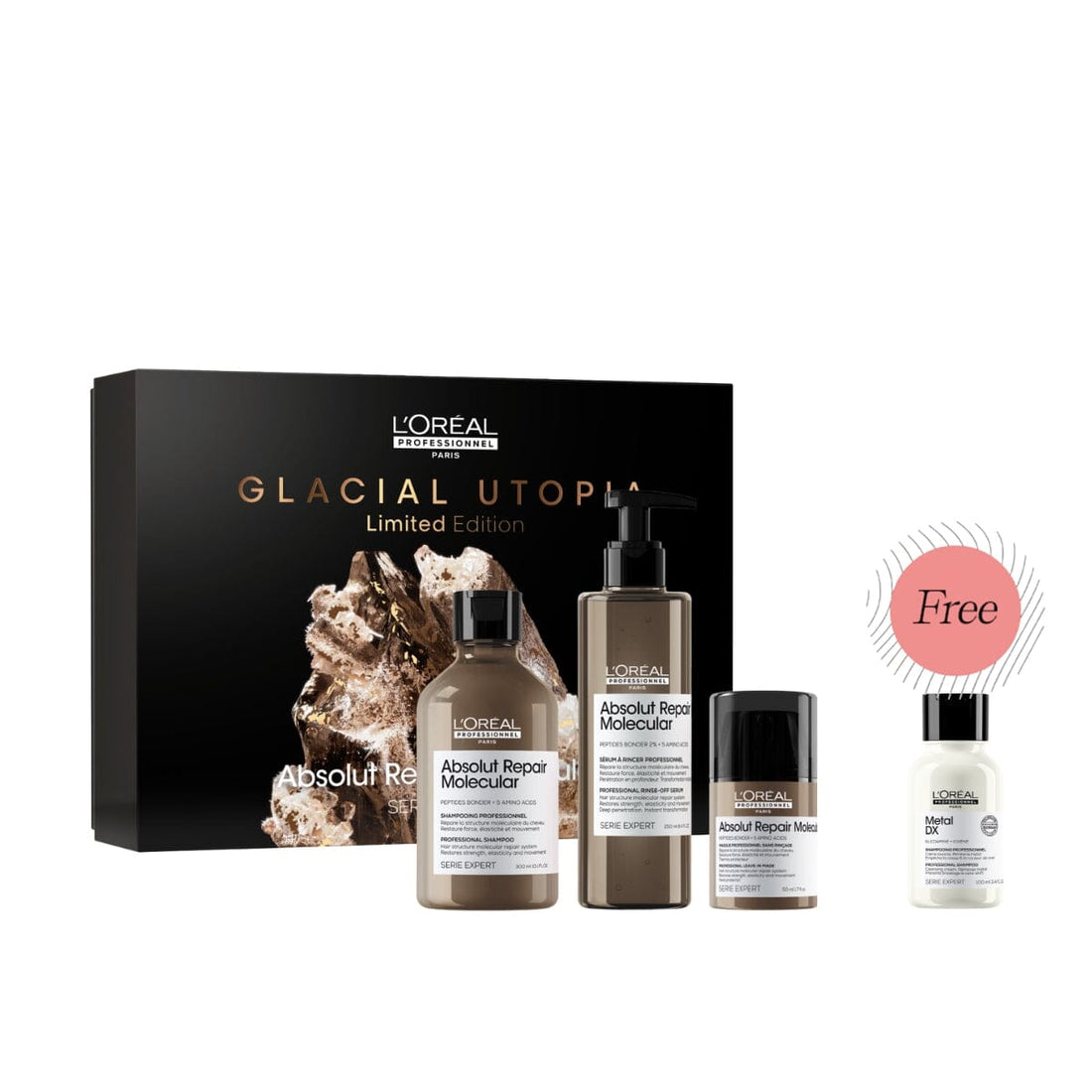 HairMNL L'Oreal L'Oréal Professionnel Absolut Repair Molecular Deep Damage Repair Gift Set Free Metal Detox Shampoo 100ml + Gift Set 