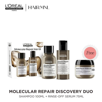 HairMNL L'Oreal L'Oréal Professionnel Absolut Repair Molecular Discovery Duo Gift Set 