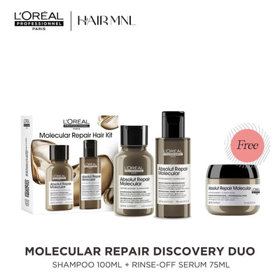 HairMNL L'Oreal L'Oréal Professionnel Absolut Repair Molecular Discovery Duo Gift Set 
