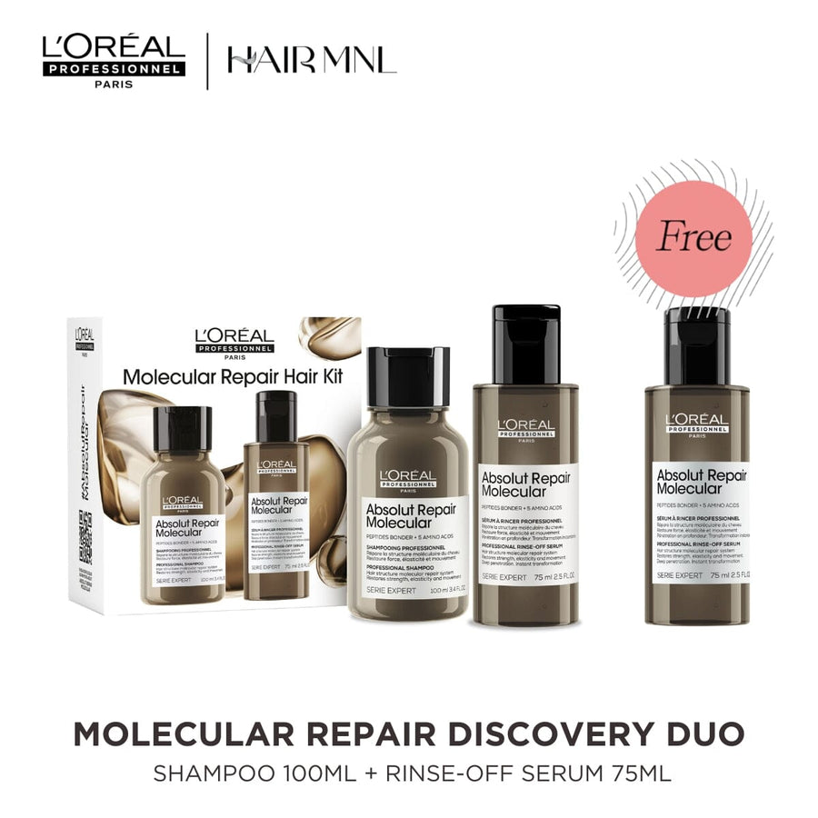 HairMNL L'Oreal L'Oréal Professionnel Absolut Repair Molecular Discovery Duo Gift Set 