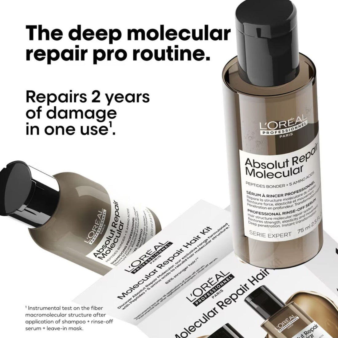 HairMNL L'Oréal Professionnel Absolut Repair Molecular Discovery Trio Set 