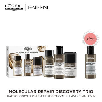 HairMNL L'Oreal L'Oréal Professionnel Absolut Repair Molecular Discovery Trio Gift Set 