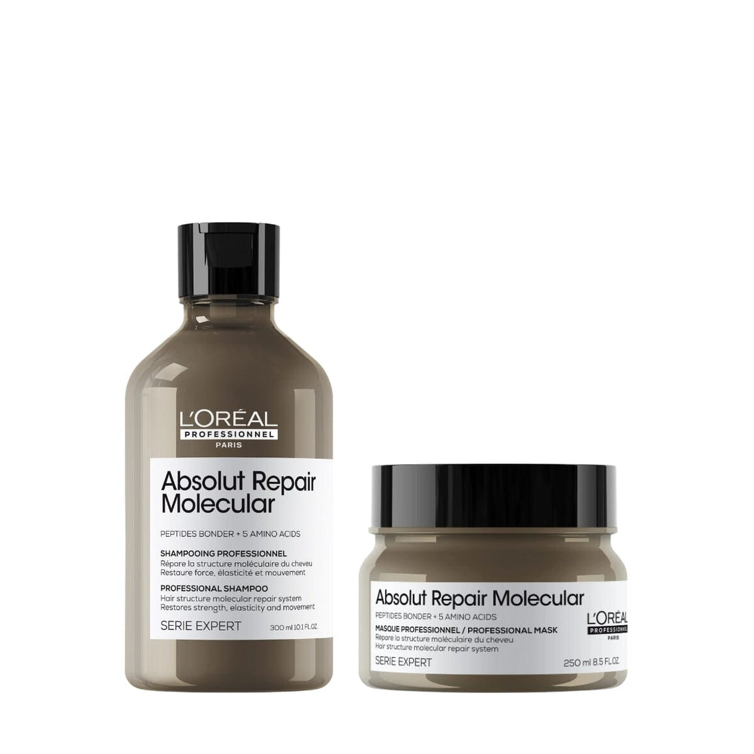 L'Oréal Professionnel Serie Expert Absolut Repair Molecular Shampoo & Masque Duo - HairMNL