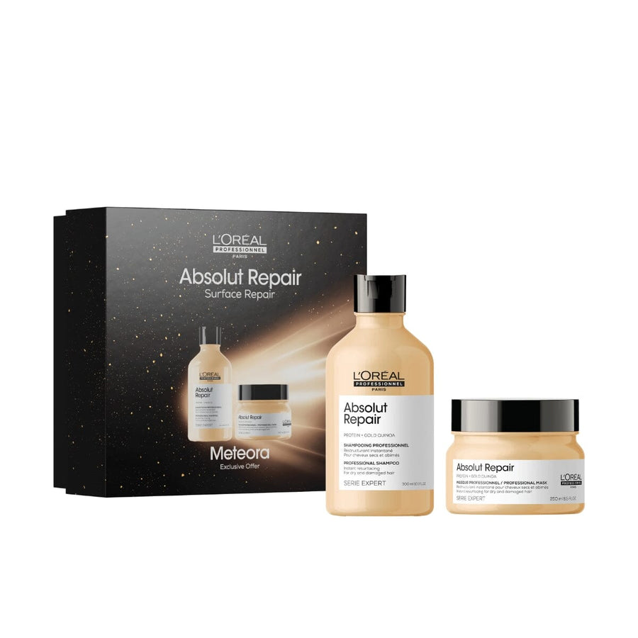 L'Oréal Professionnel Serie Expert Absolut Repair Gold Limited-Edition Holiday Gift Set - HairMNL